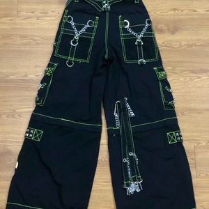 Tripp nyc green skull pants